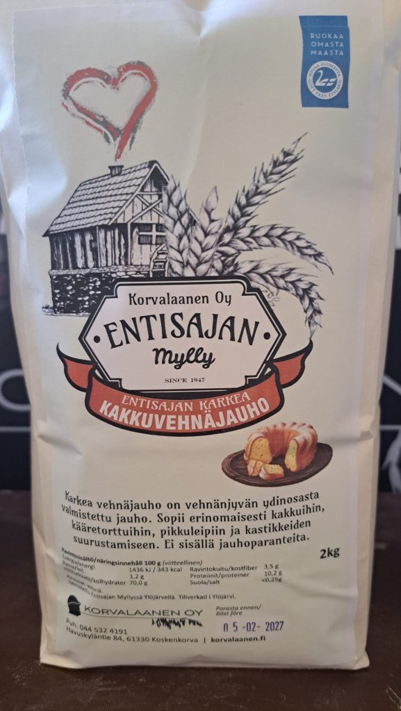 Kakkuvehnäjauho